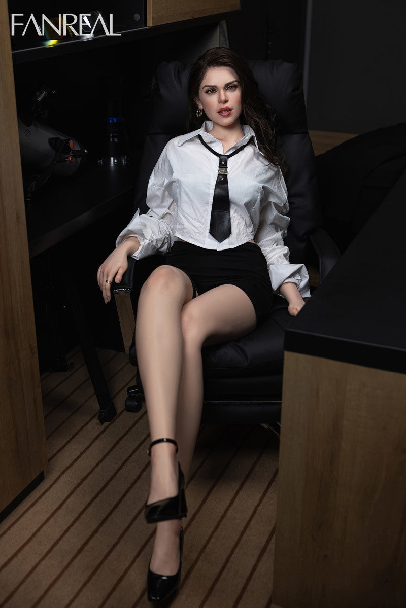 Gina Sex Doll (FanReal Doll 170 cm D-puodelis silikoninis)