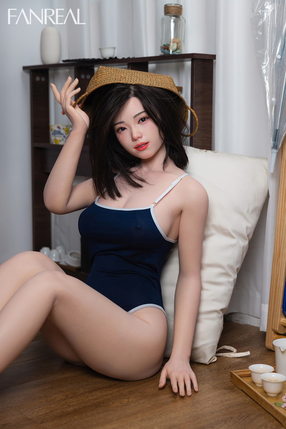 Molly Sex Doll (FanReal Doll 155 cm F puodelis RST silikonas)