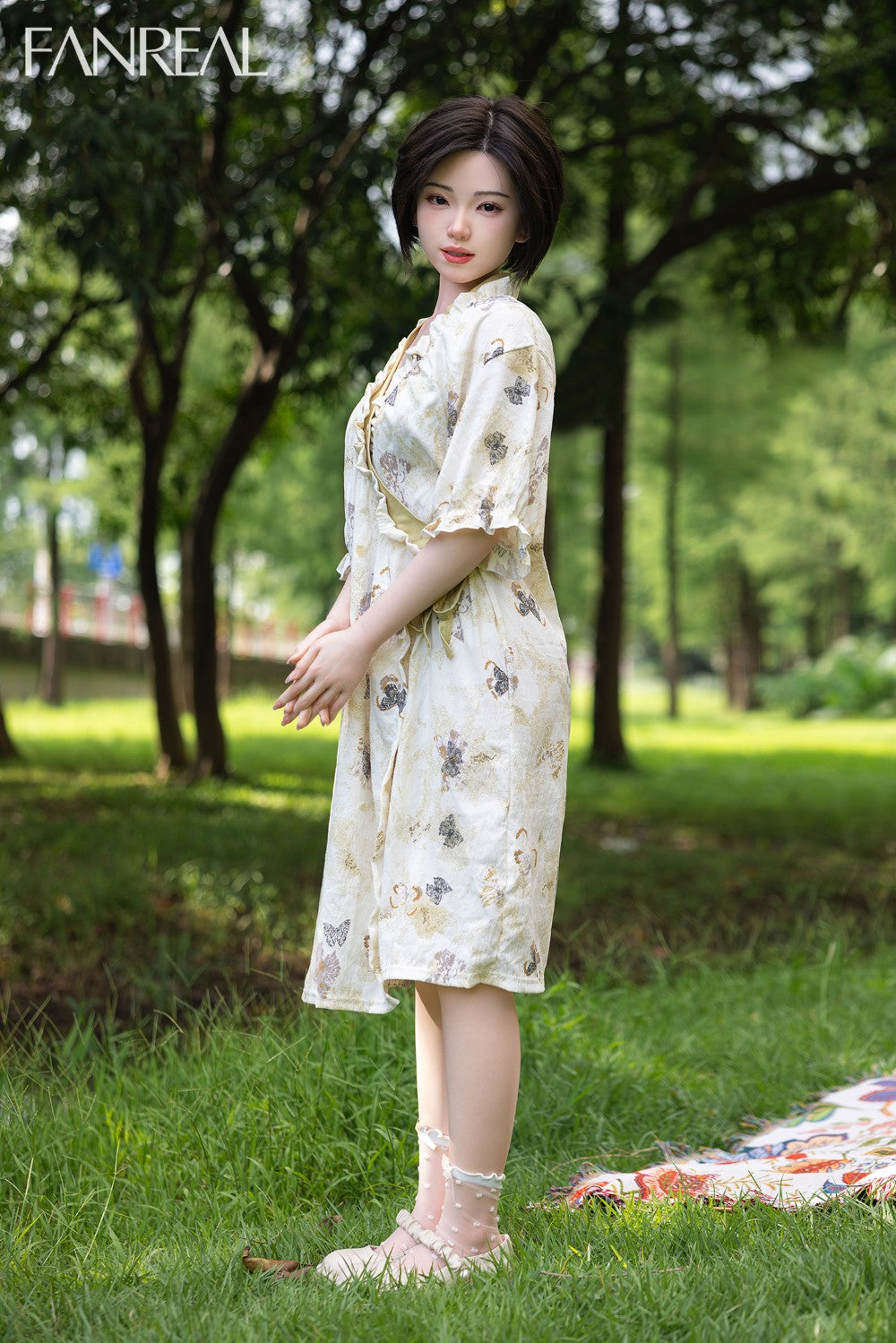 Molly Sex Doll (FanReal Doll 153 cm B puodelis, silikonas)