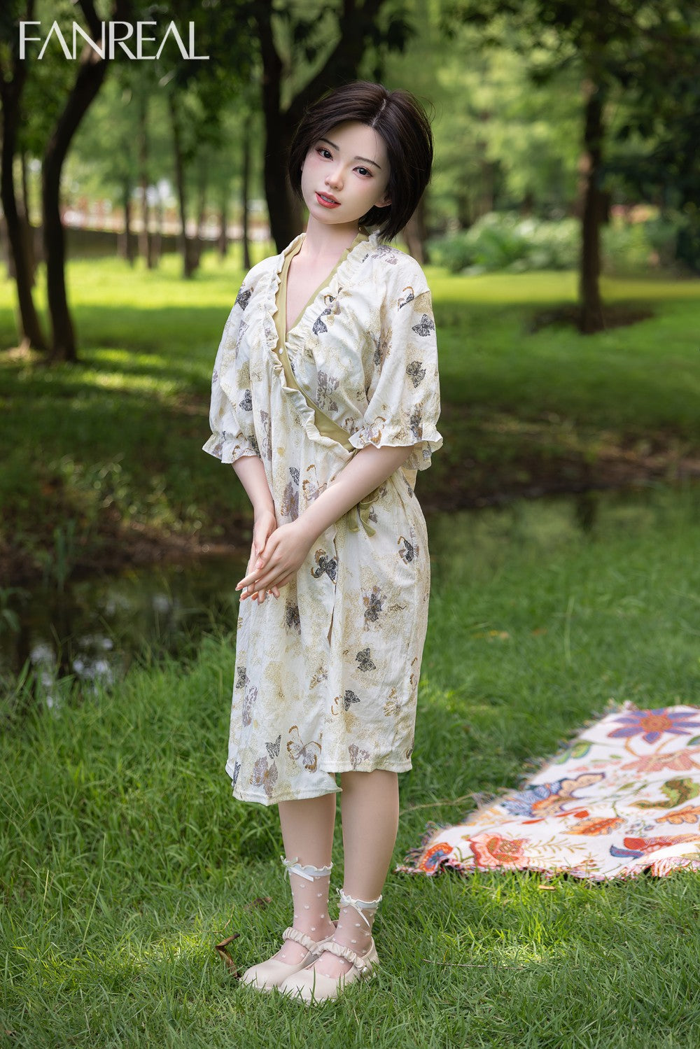 Molly Sex Doll (FanReal Doll 153 cm B puodelis, silikonas)