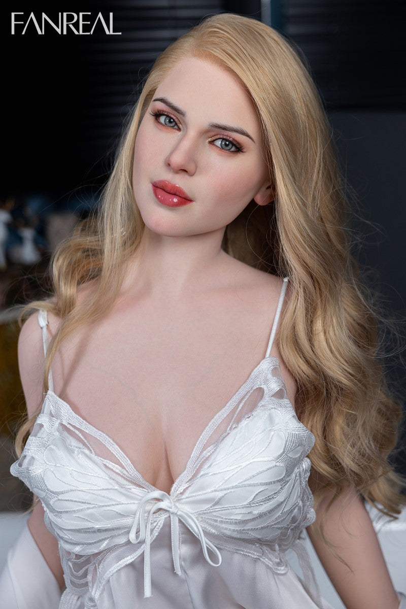 Gina Sex Doll (FanReal Doll 155 cm F puodelis RST silikonas)