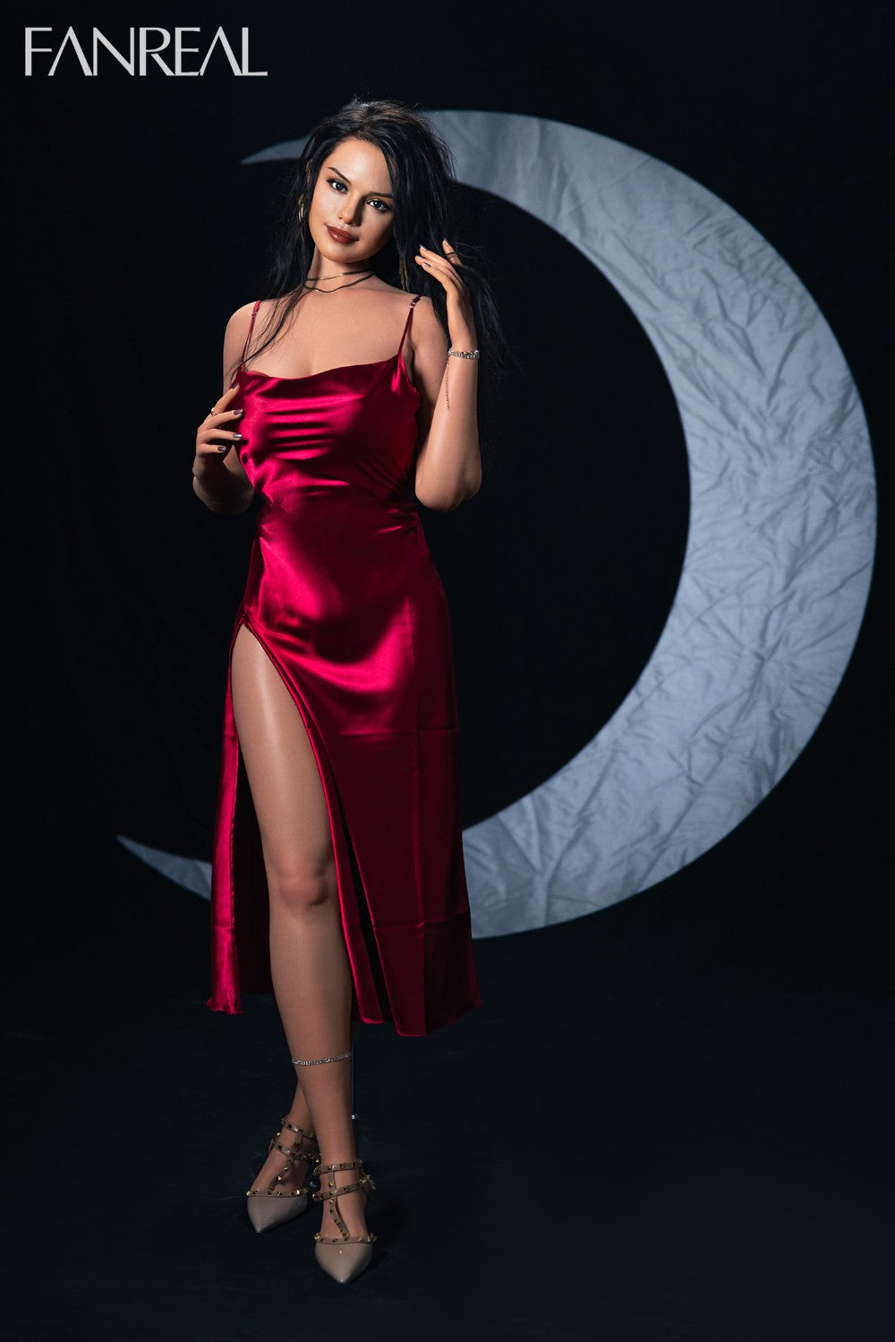 Maria Sex Doll (FanReal Doll 168 cm F puodelis silikonas)