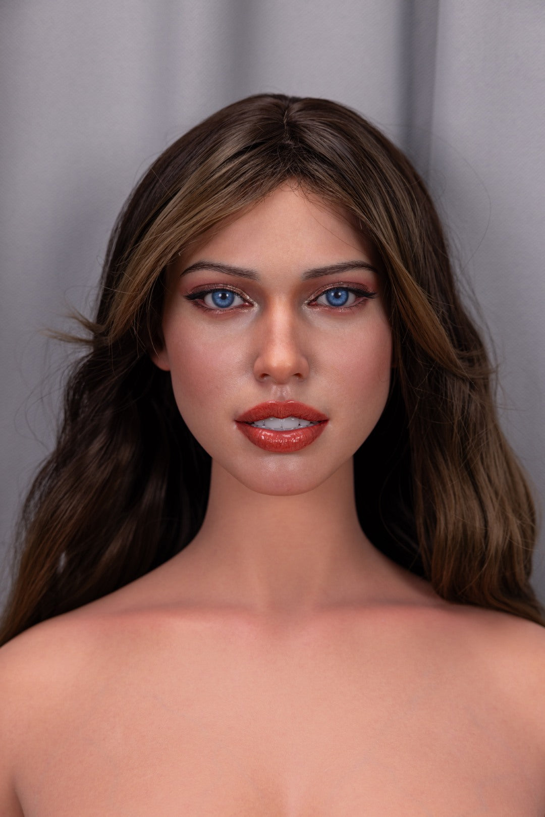 Della Sekso lėlė liemuo (FanReal Doll 95 cm G puodelio silikonas) EXPRESS
