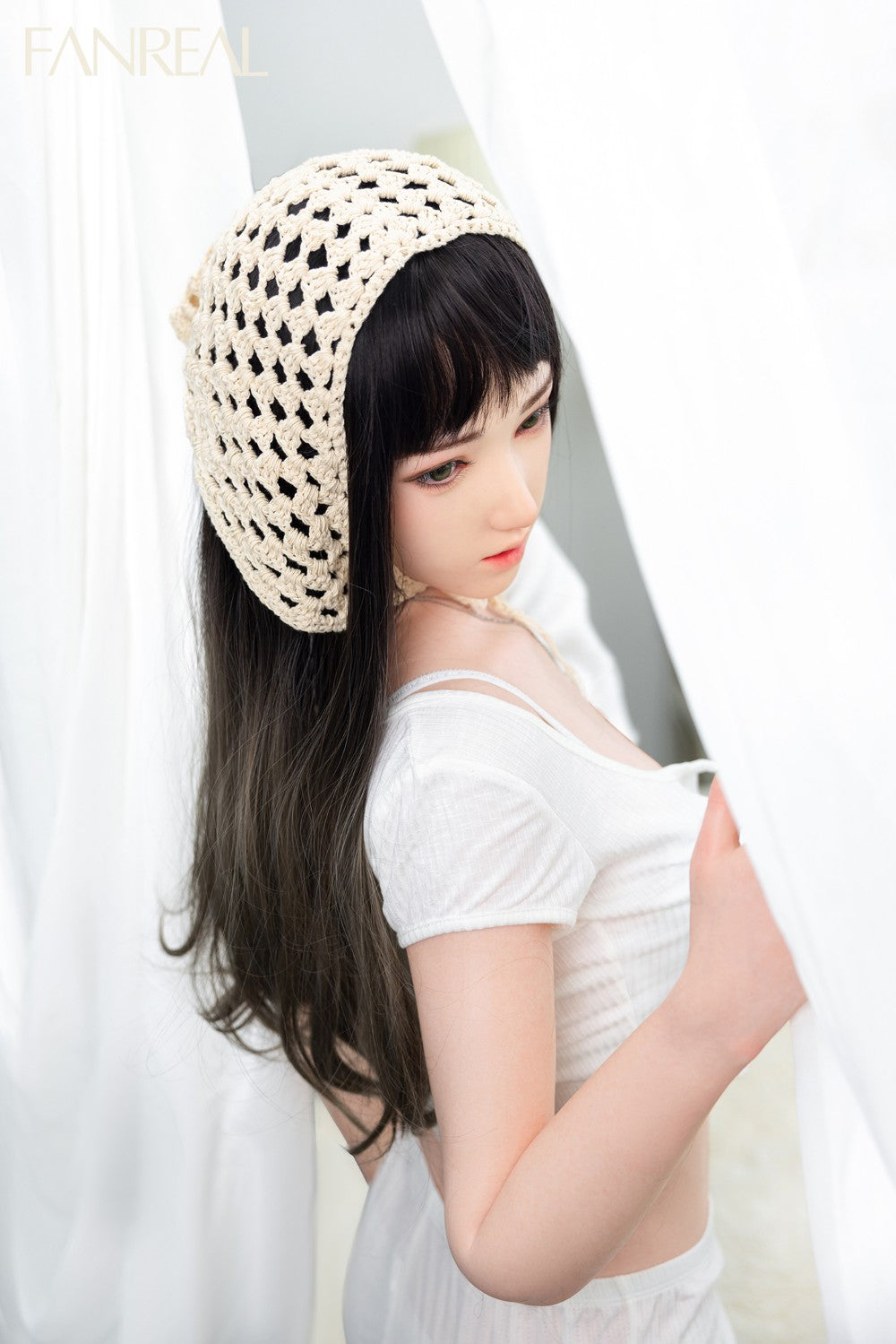 Jia Sex Doll (FanReal Doll 158 cm B puodelis silikonas)