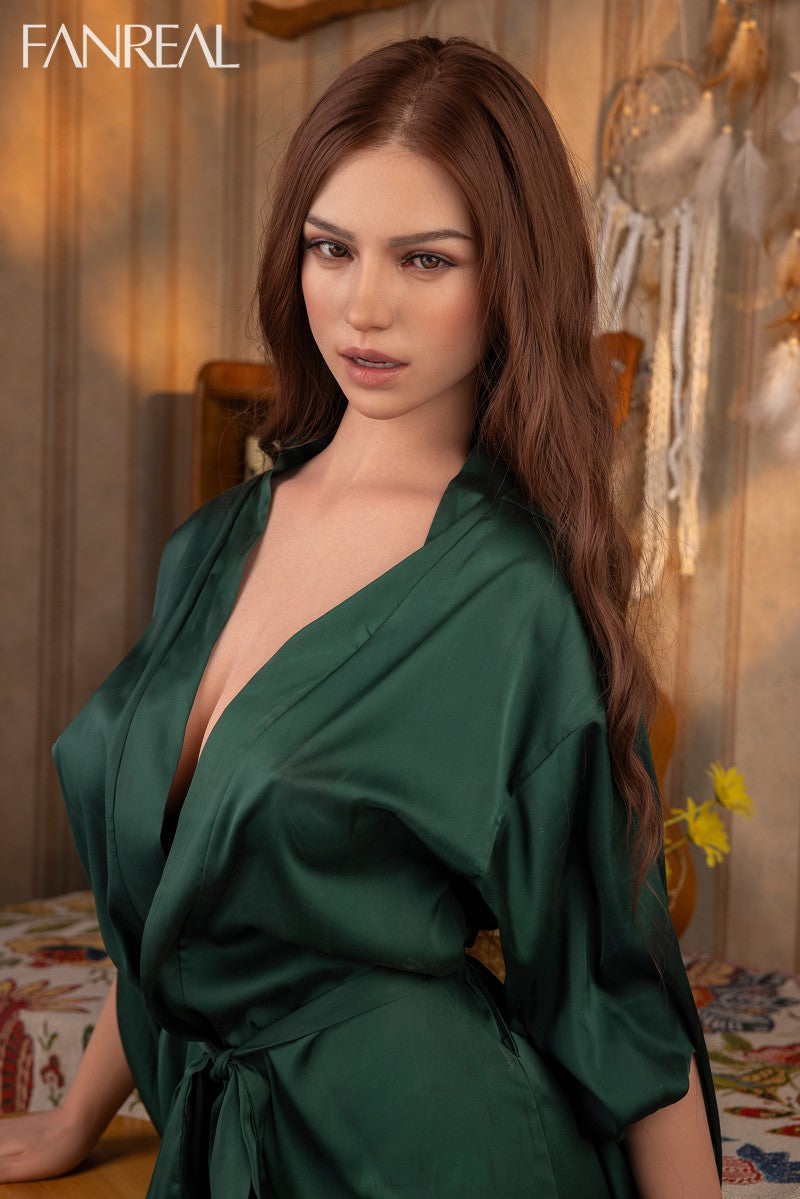 Sekso lėlė Mirella (FanReal Doll 155 cm F puodelis RST silikonas)