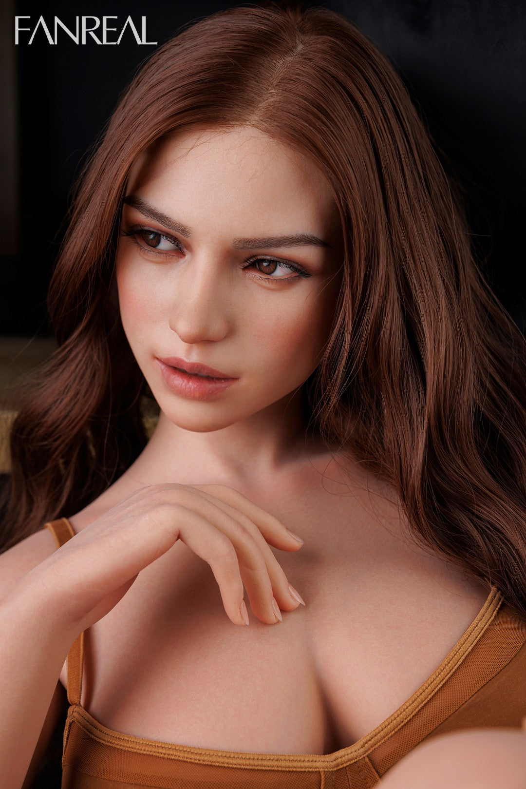 Sekso lėlė Mirella (FanReal Doll 155 cm F puodelis RST silikonas)