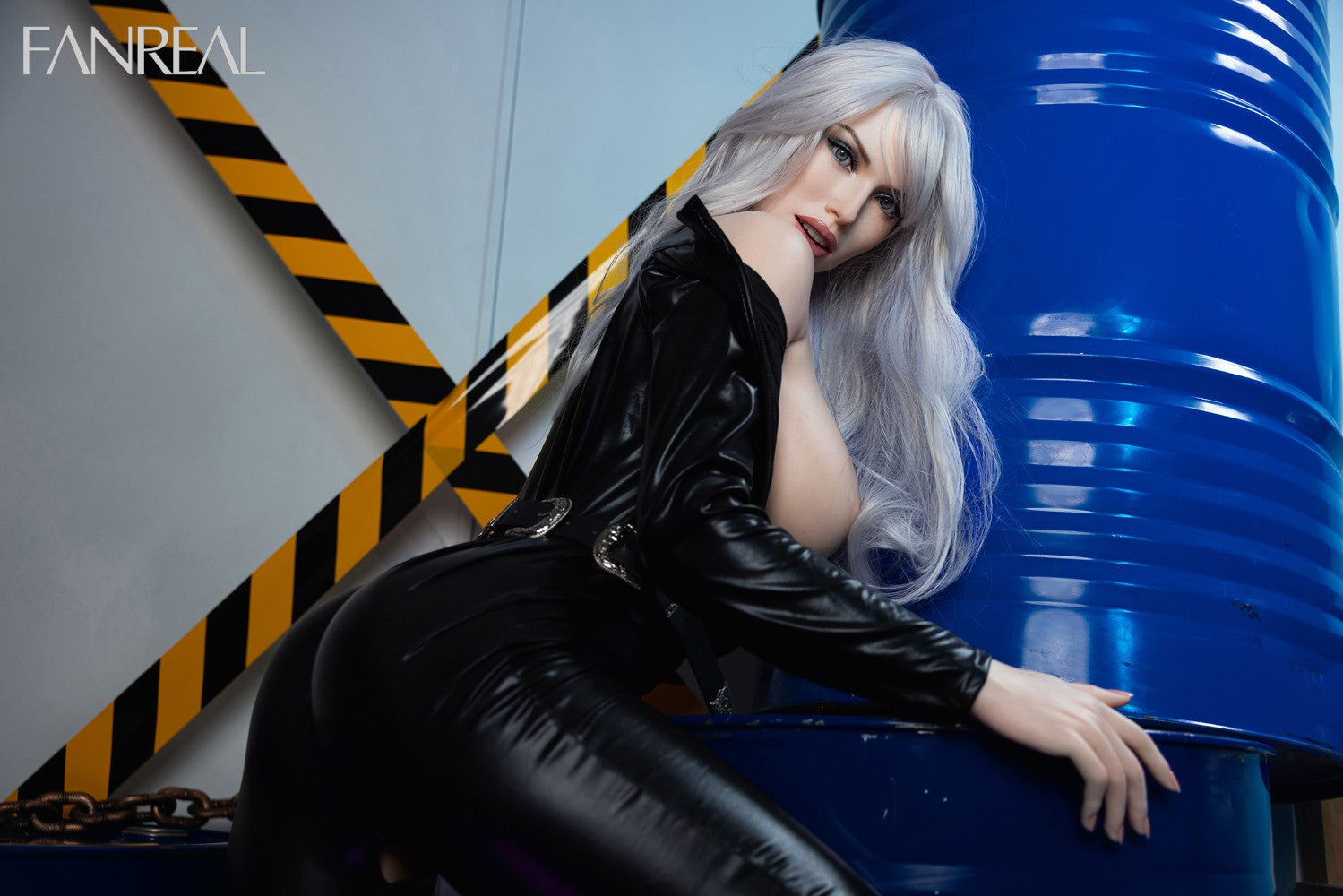 Kelly Sex Doll (FanReal Doll 168 cm F puodelis silikonas)