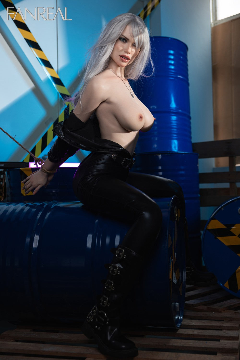Kelly Sex Doll (FanReal Doll 168 cm F puodelis silikonas)