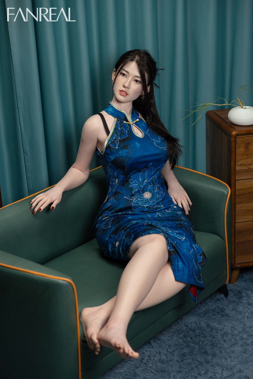 Sekso lėlė Fay (FanReal Doll 170 cm G puodelis silikonas)