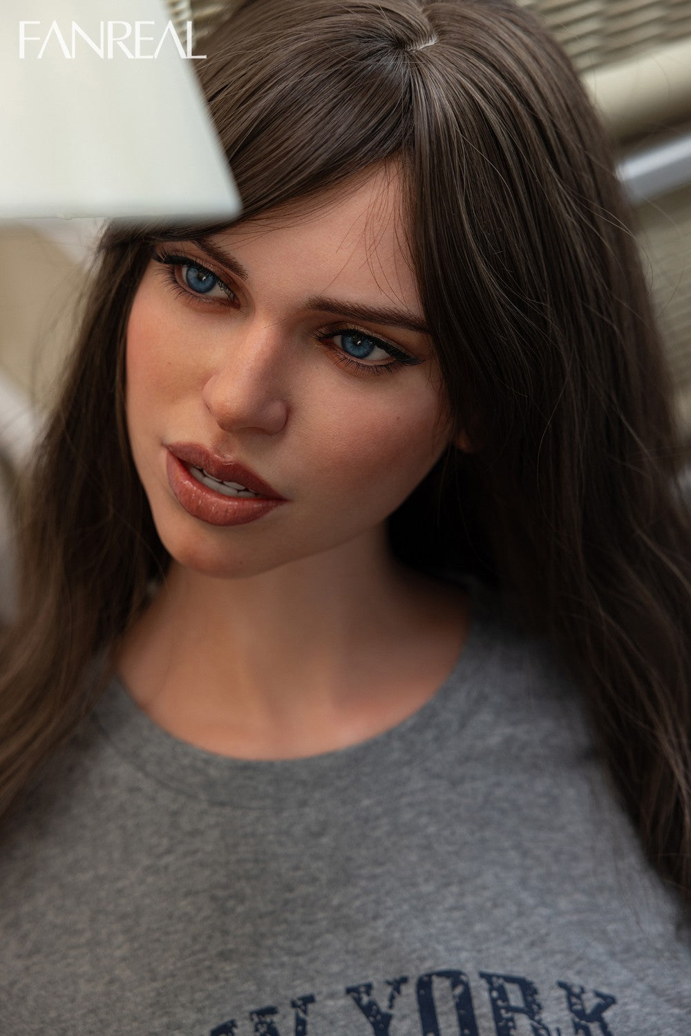 Gina Torso sekso lėlė (FanReal Doll 95 cm G puodelio silikonas)