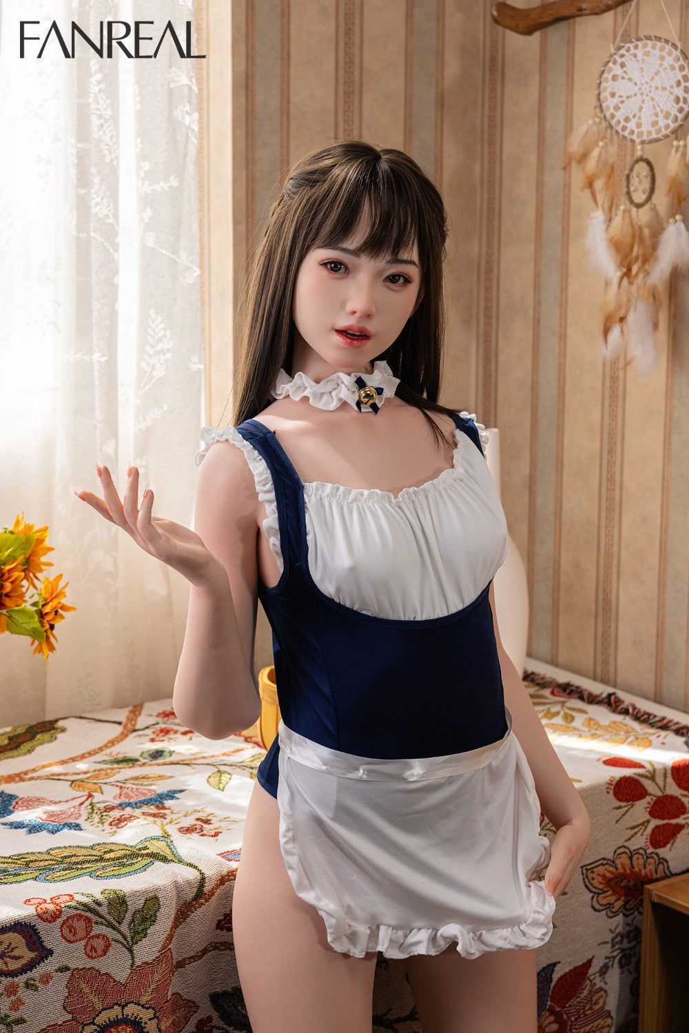Molly Sex Doll (FanReal Doll 153 cm B puodelis, silikonas)