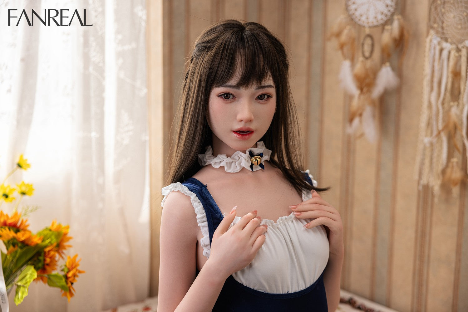 Molly Sex Doll (FanReal Doll 153 cm B puodelis, silikonas)