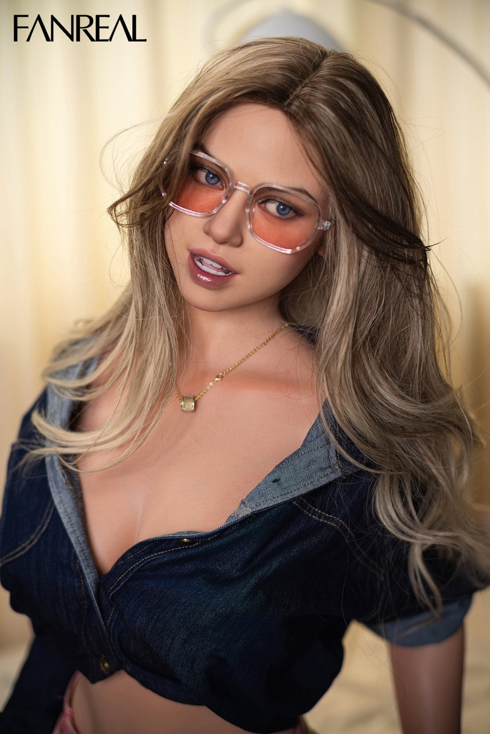 Maria Sex Doll (FanReal Doll 170 cm D-puodelis silikoninis)