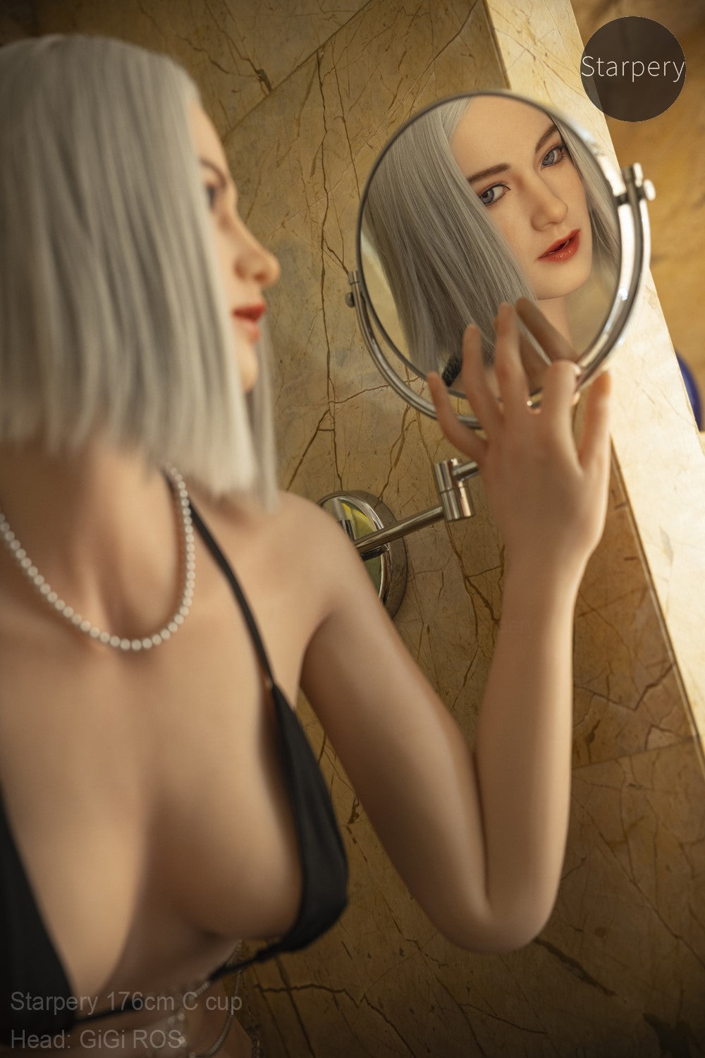 Gigi Sex Doll (Starpery 176 cm C puodelis TPE + silikonas)