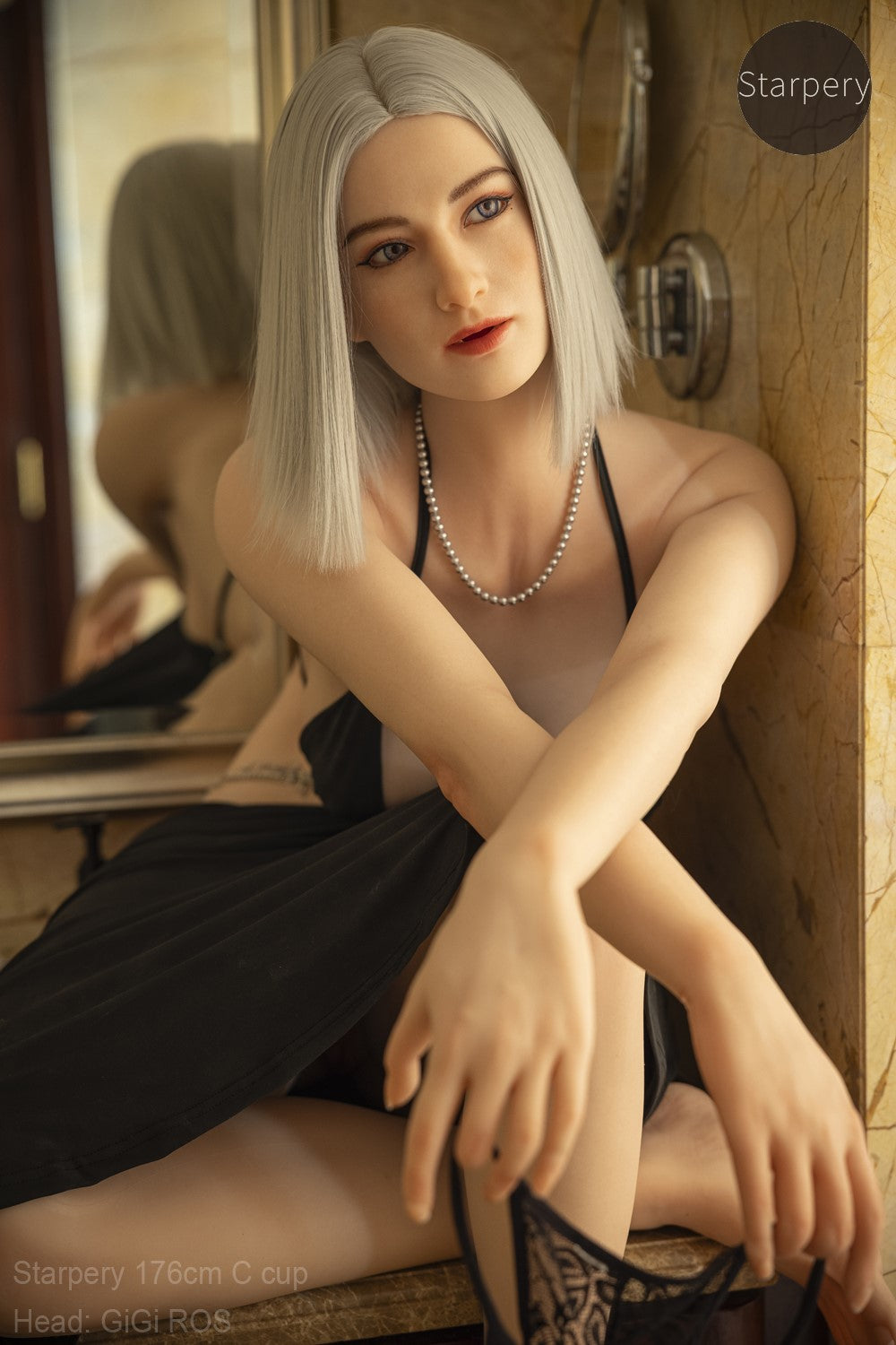 Gigi Sex Doll (Starpery 176 cm C puodelis TPE + silikonas)