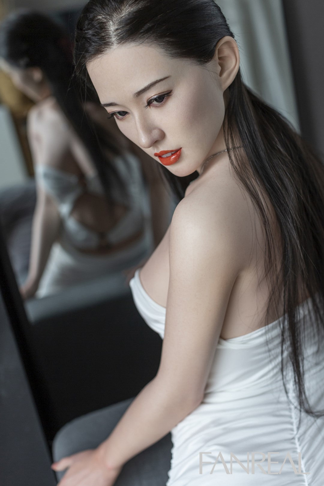 Sekso lėlė Fei (FanReal Doll 173 cm D puodelis, silikonas)