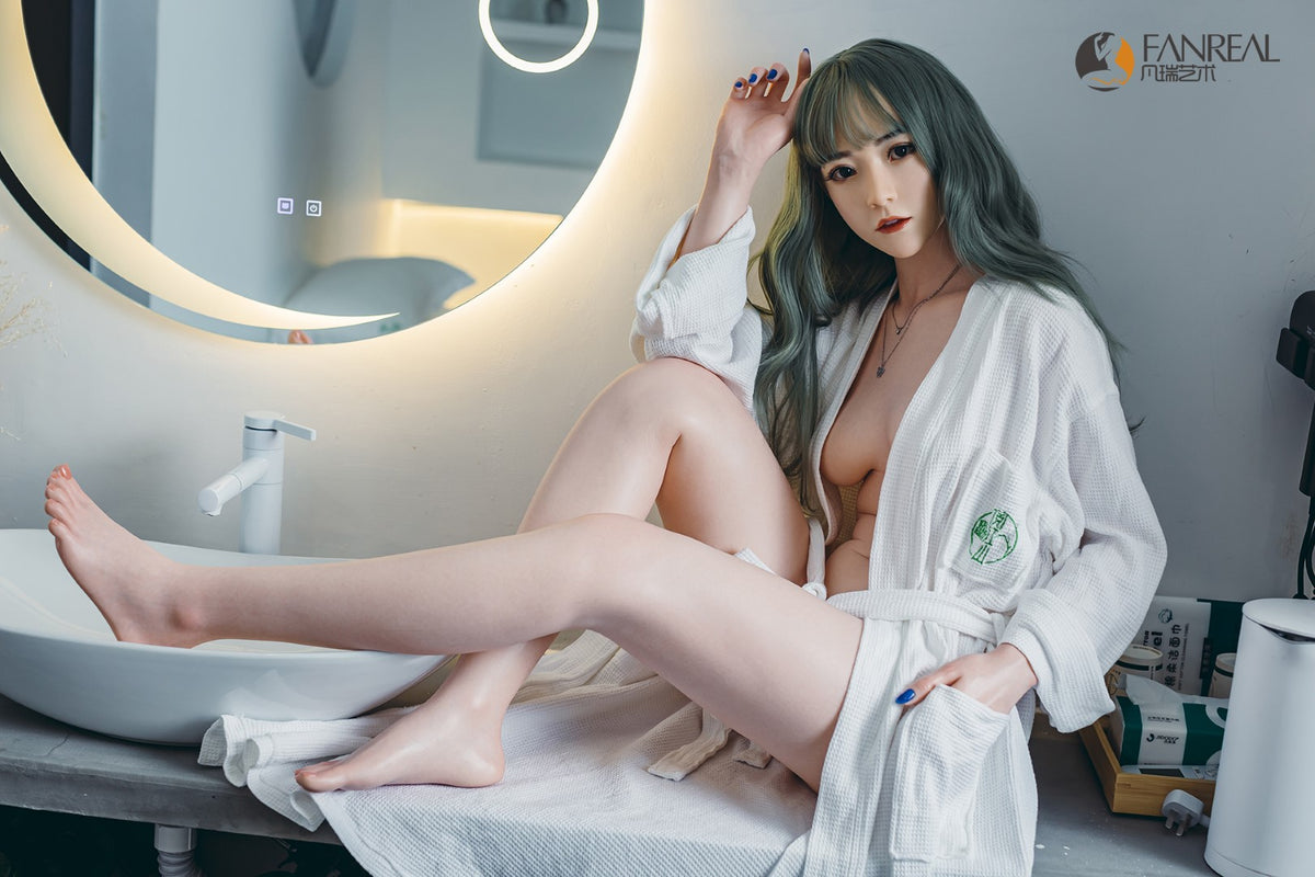 Sekso lėlė Qian (FanReal Doll 158 cm B puodelis silikonas)