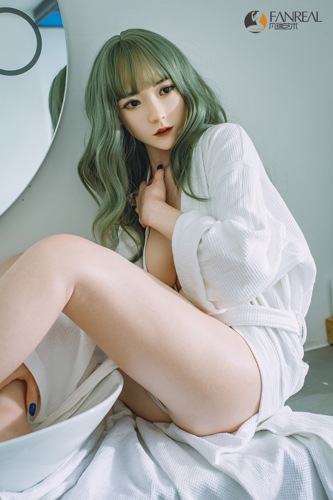 Sekso lėlė Qian (FanReal Doll 158 cm B puodelis silikonas)