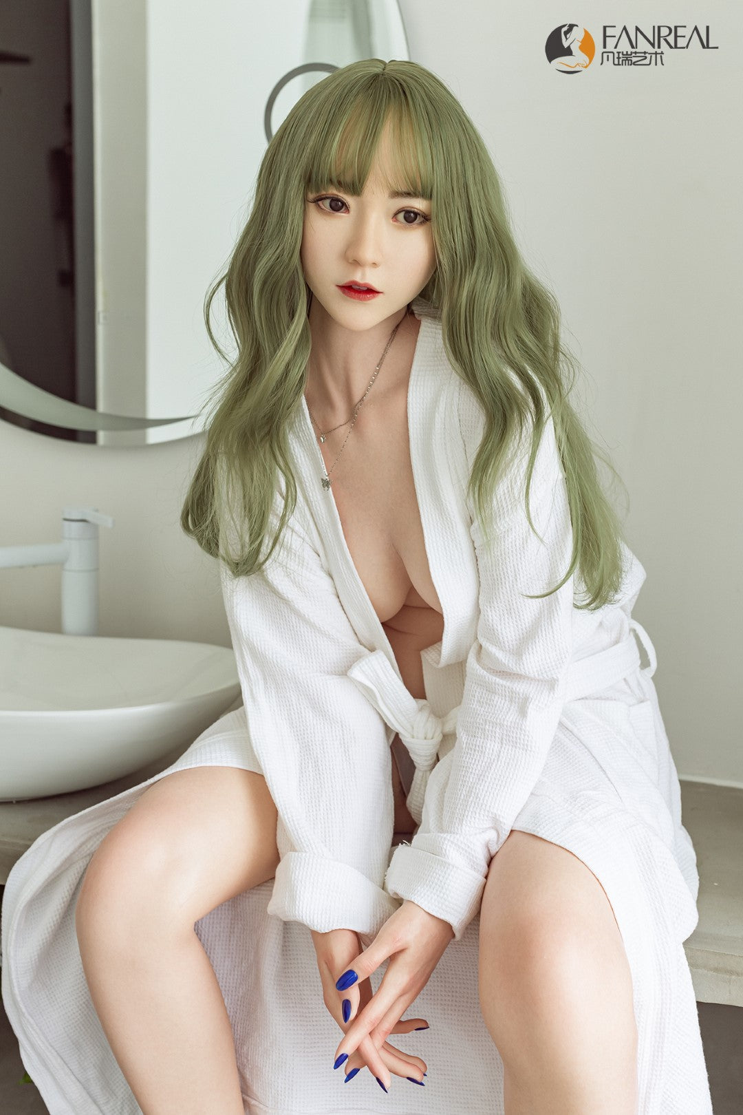 Sekso lėlė Qian (FanReal Doll 158 cm B puodelis silikonas)