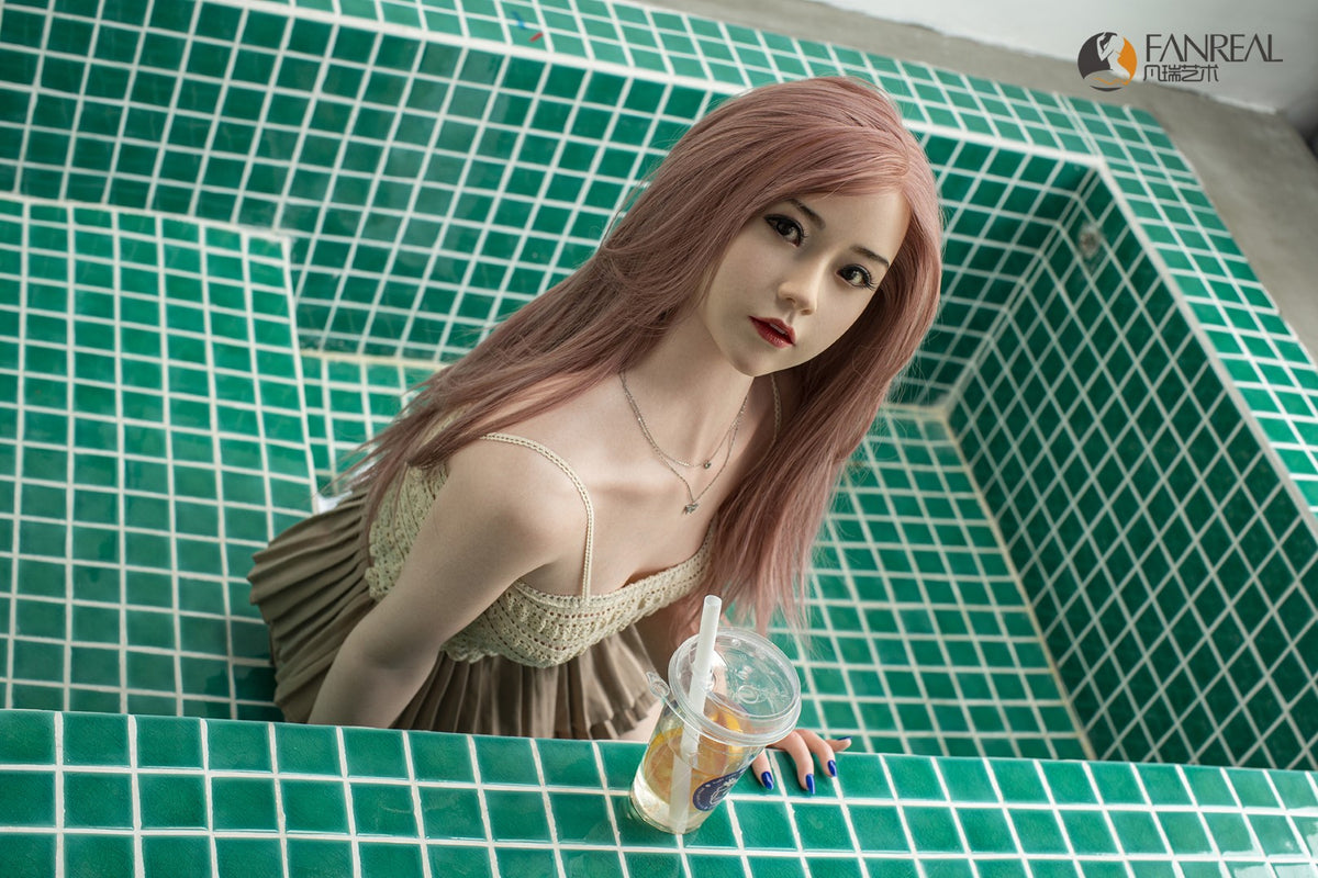 Sekso lėlė Qian (FanReal Doll 158 cm B puodelis silikonas)