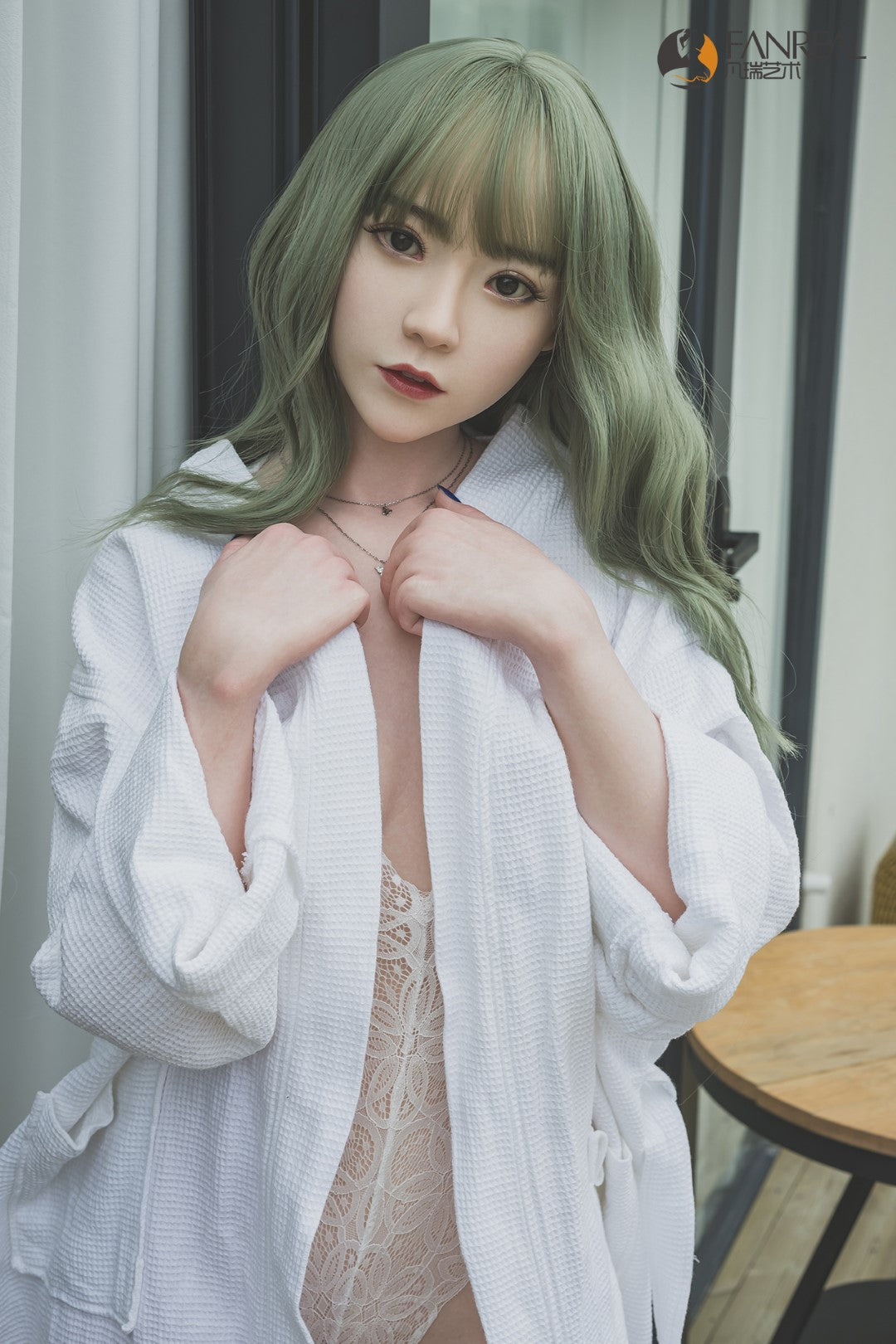 Sekso lėlė Qian (FanReal Doll 158 cm B puodelis silikonas)