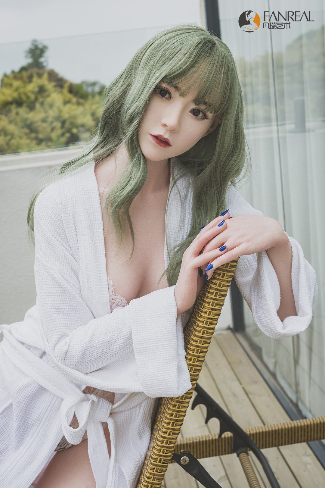 Sekso lėlė Qian (FanReal Doll 158 cm B puodelis silikonas)