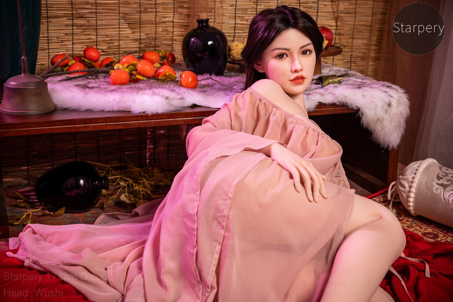 Sex Doll Wushi (Starpery 171 cm D puodelis TPE + silikonas)