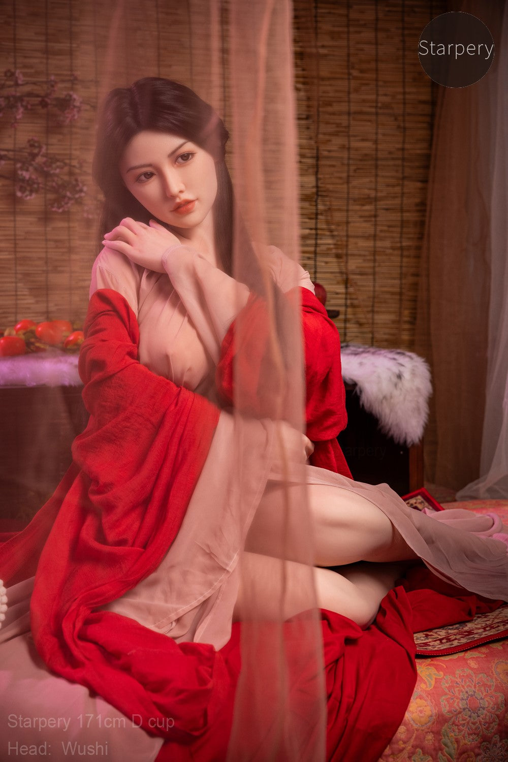 Sex Doll Wushi (Starpery 171 cm D puodelis TPE + silikonas)