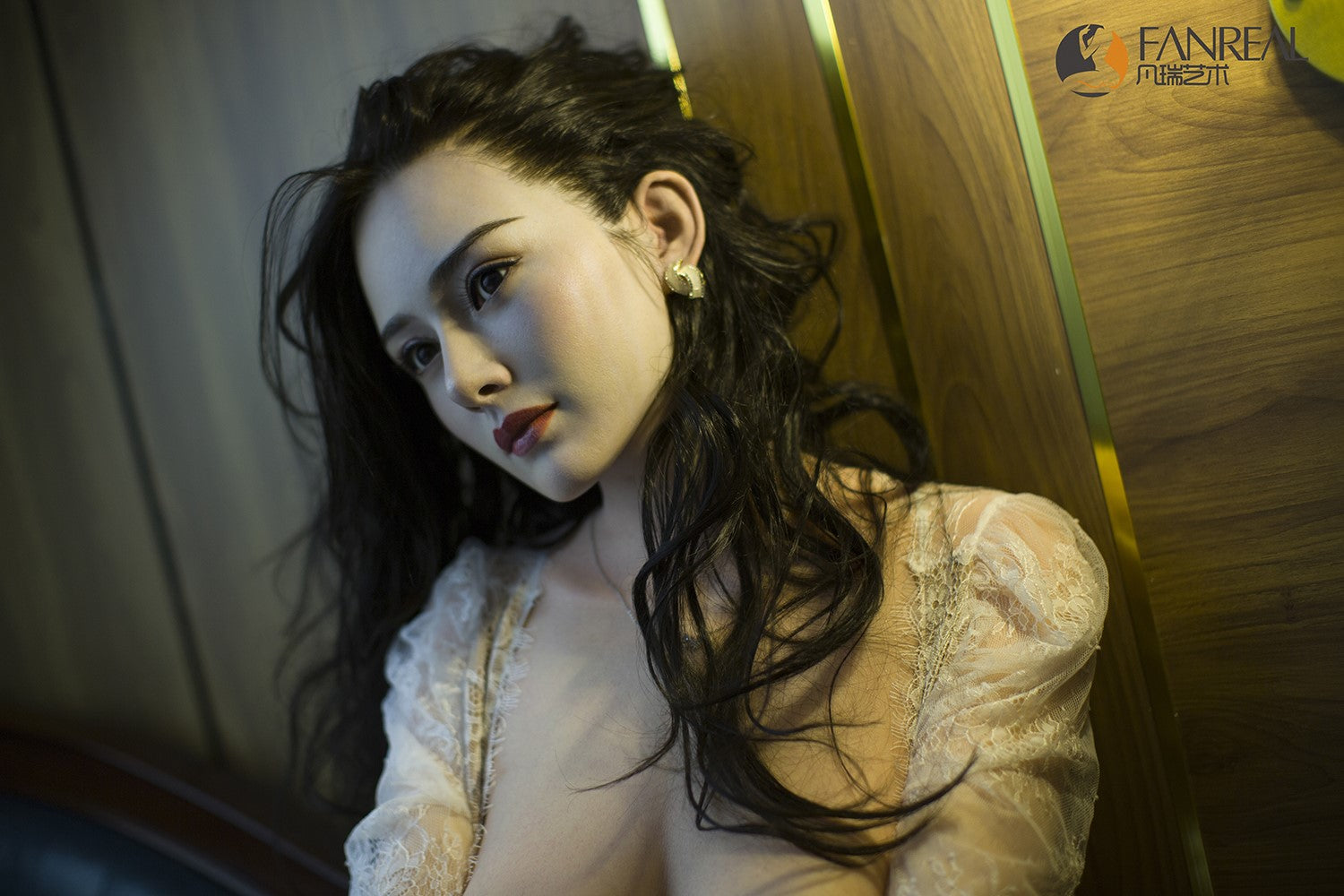 Ling Sex Doll (FanReal Doll 172cm E-puodelis silikoninis) EXPRESS