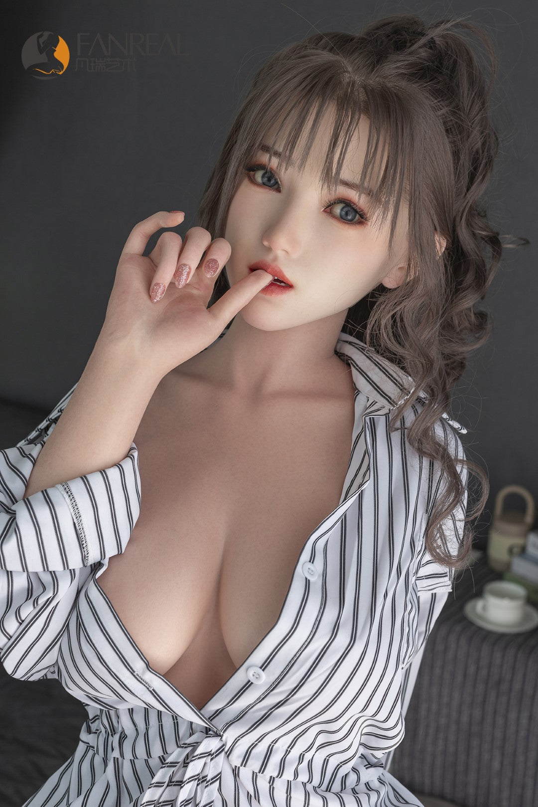 Jia Sex Doll (FanReal Doll 155 cm F-puodelis silikonas)