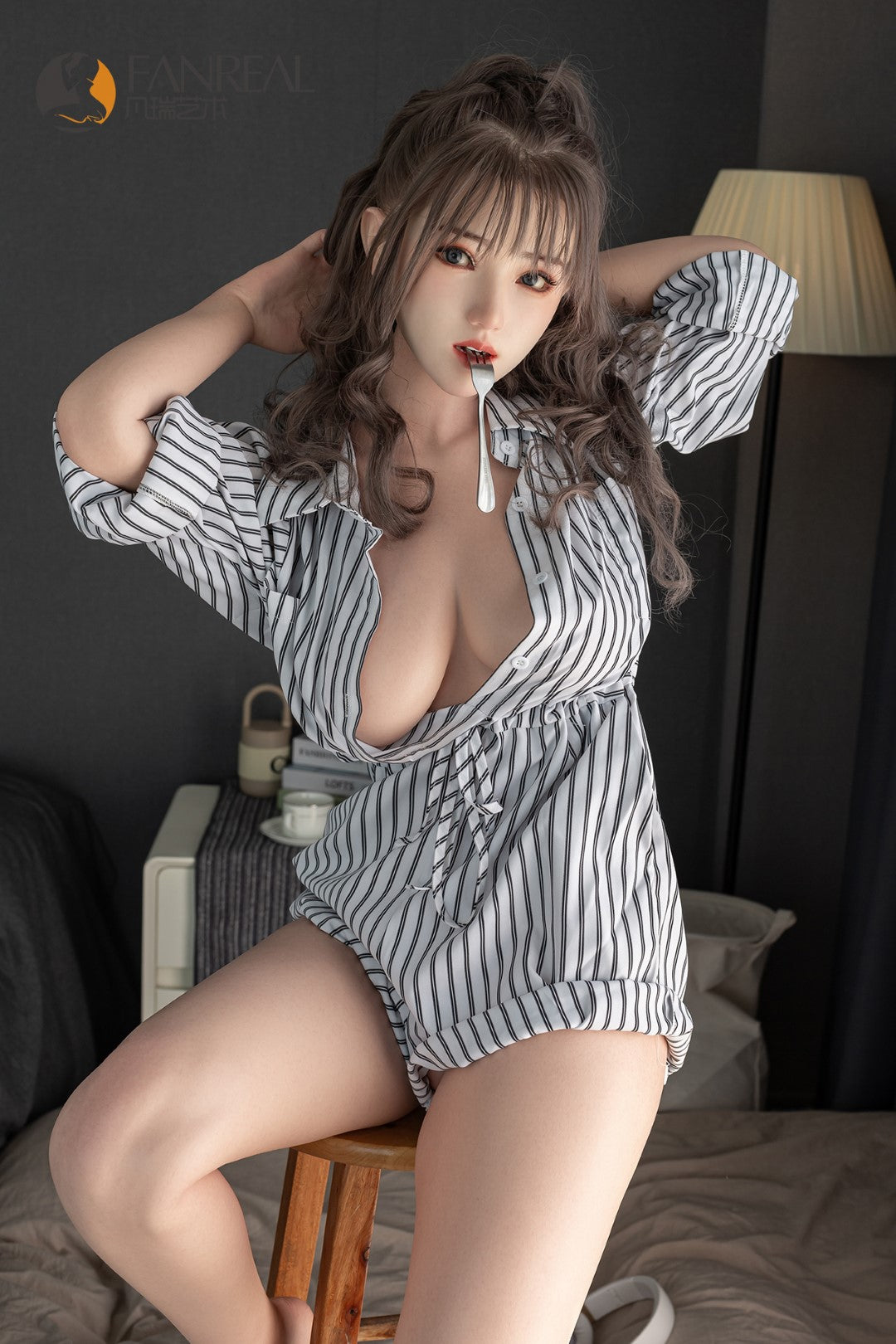 Jia Sex Doll (FanReal Doll 155 cm F-puodelis silikonas)