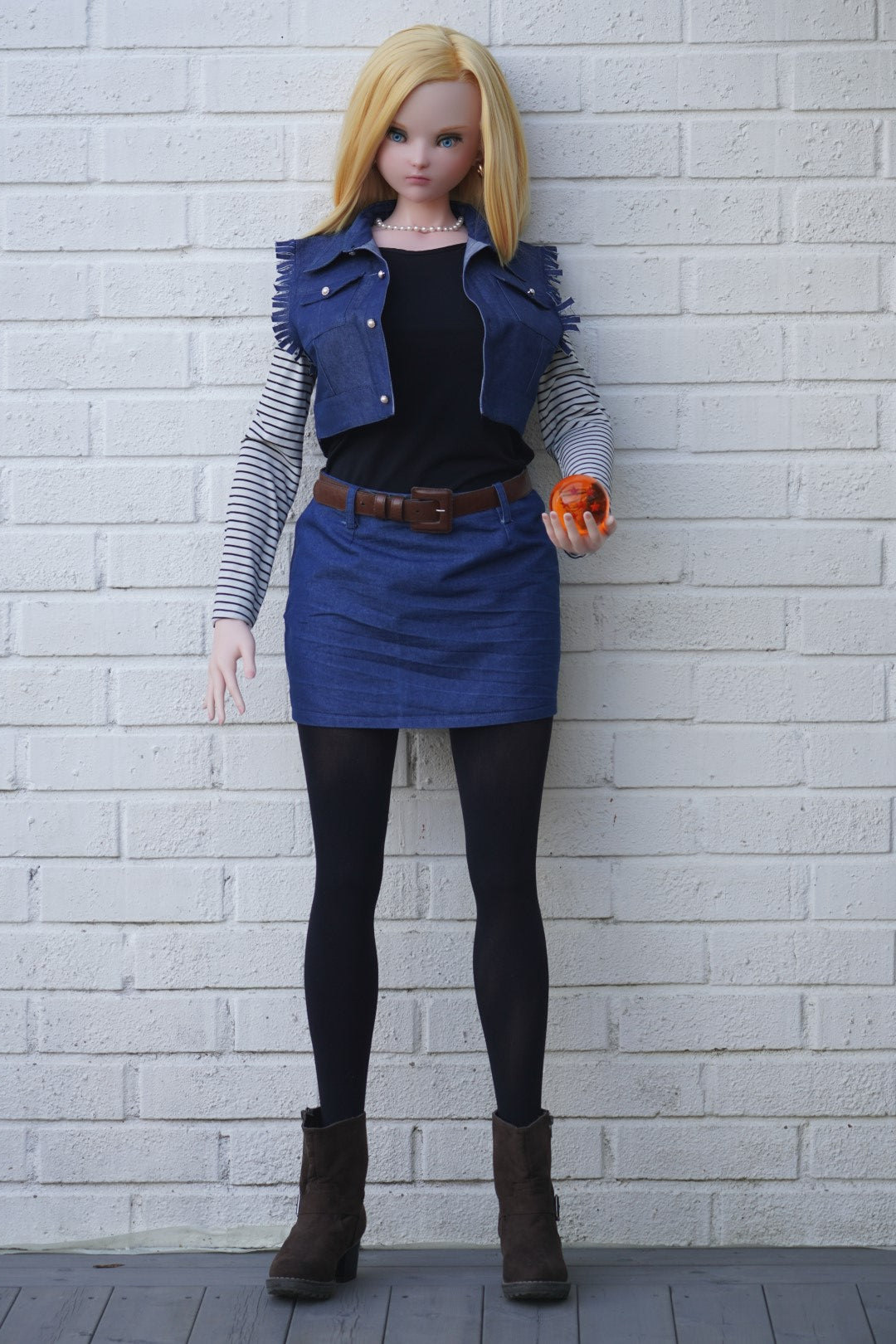 Lazuli Android 18 Sex Doll (Irokebijin 147 cm F-Cup silikoninis)