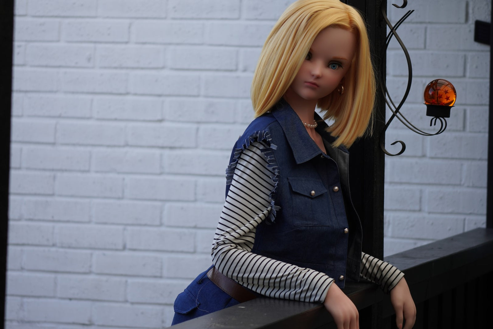 Lazuli Android 18 Sex Doll (Irokebijin 147 cm F-Cup silikoninis)