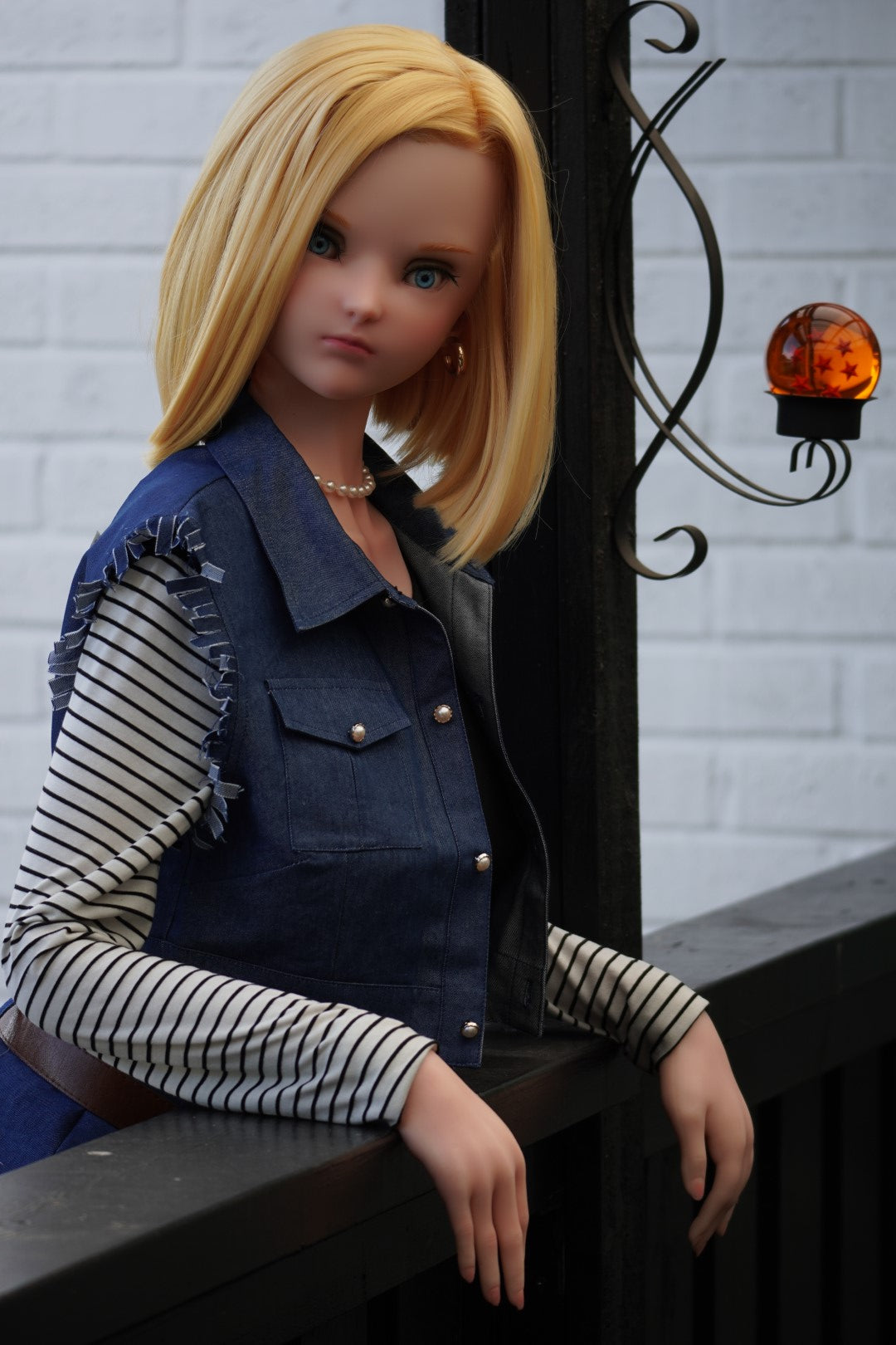 Lazuli Android 18 Sex Doll (Irokebijin 147 cm F-Cup silikoninis)