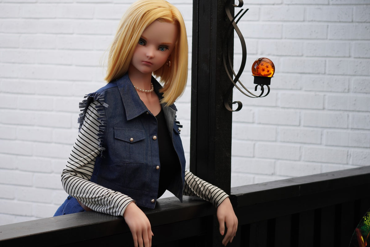 Lazuli Android 18 Sex Doll (Irokebijin 147 cm F-Cup silikoninis)