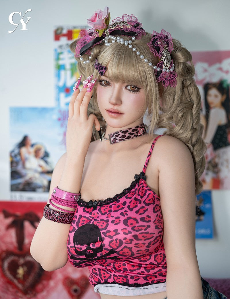 Mai sekso lėlė (TOP CYDOLL 162 cm E-puodelis TPE + silikonas)
