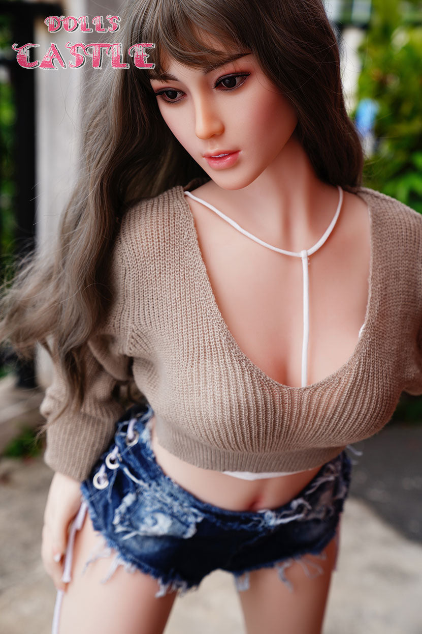 Mina sekso lėlė (Dolls Castle 156 cm B-Cup #82 silikonas)