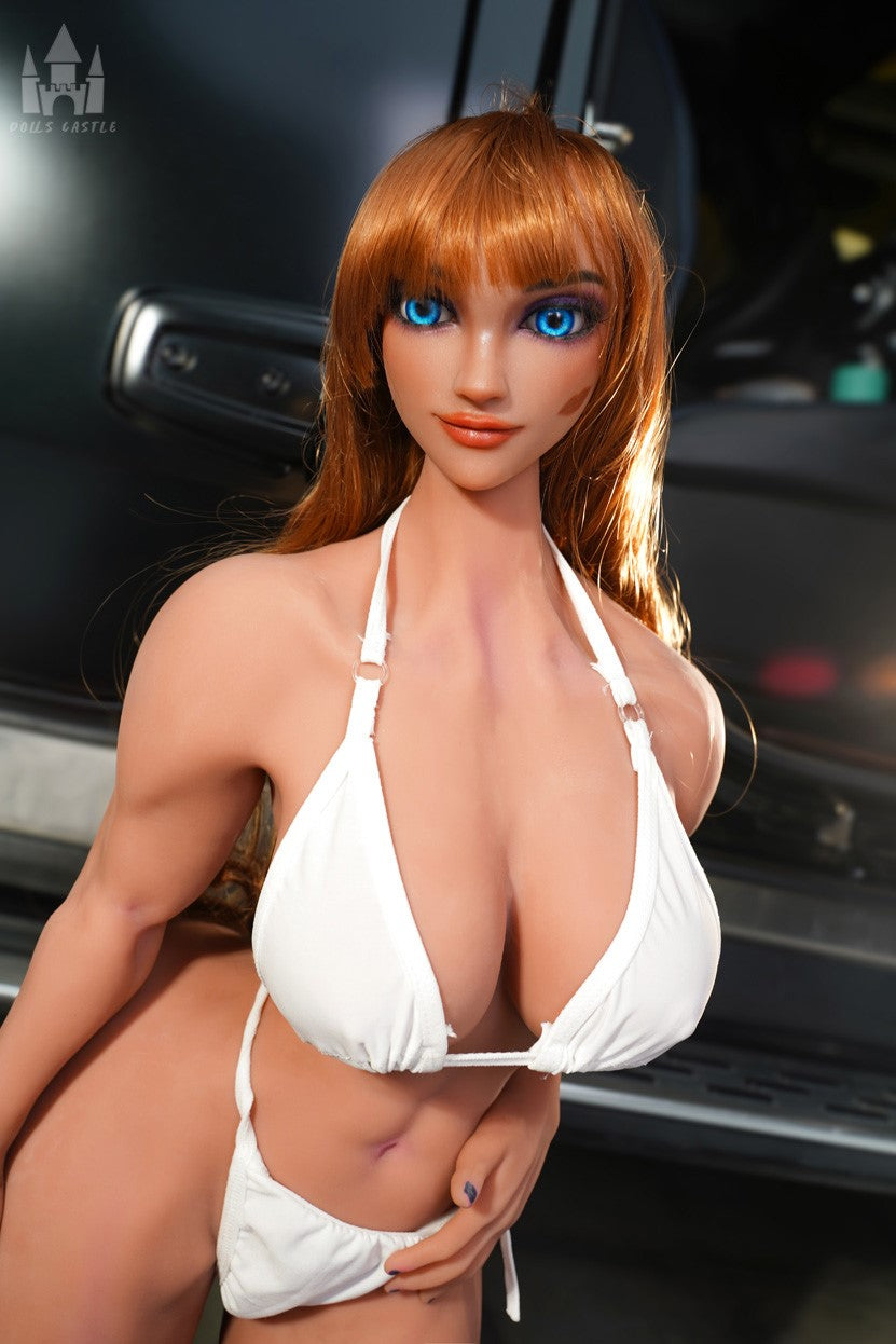 Monny Sex Doll (Dolls Castle 90 cm F puodelis # SA33 TPE + silikonas)