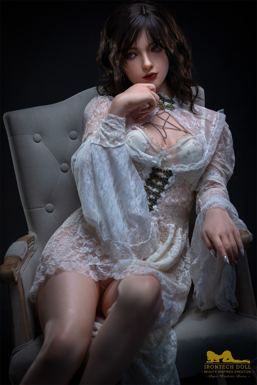 Nabi Sex Doll (Irontech Doll 163 cm B puodelis S36 silikonas)
