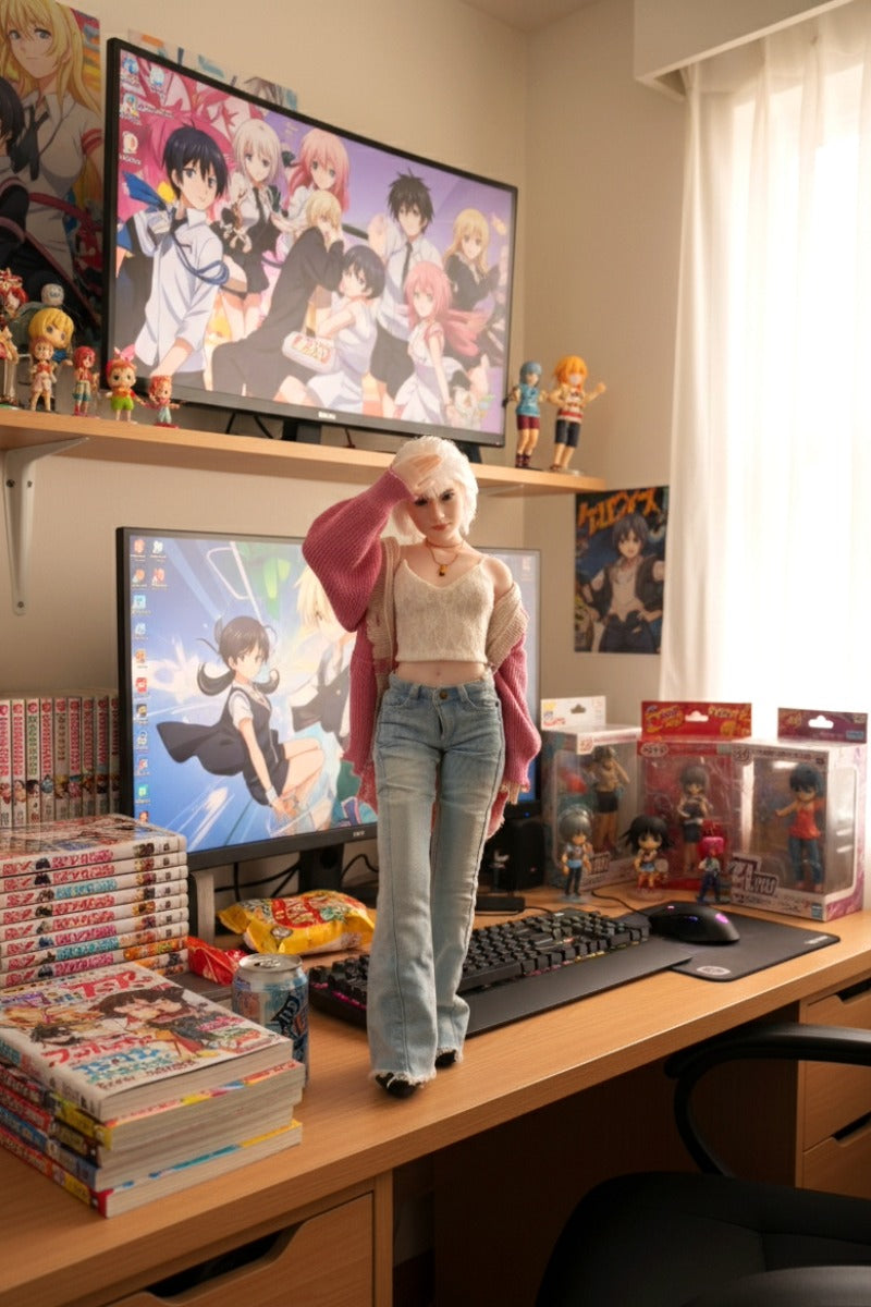 Sekso lėlė Tara (Climax Doll Mini 60cm S-puodelis, silikonas)