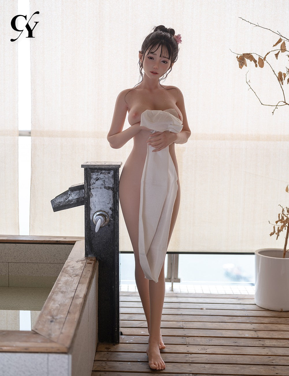 Sekso lėlė Noa (TOP CYDOLL 157 cm D puodelis TPE + silikonas)