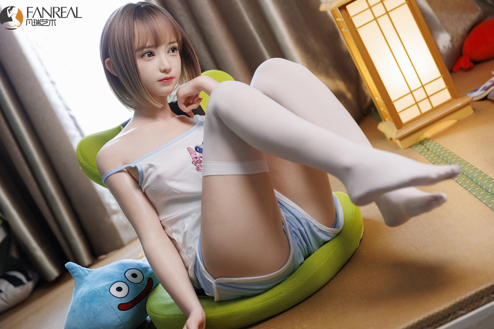 Mo Sex Doll (FanReal Doll 153 cm B puodelis, silikonas)