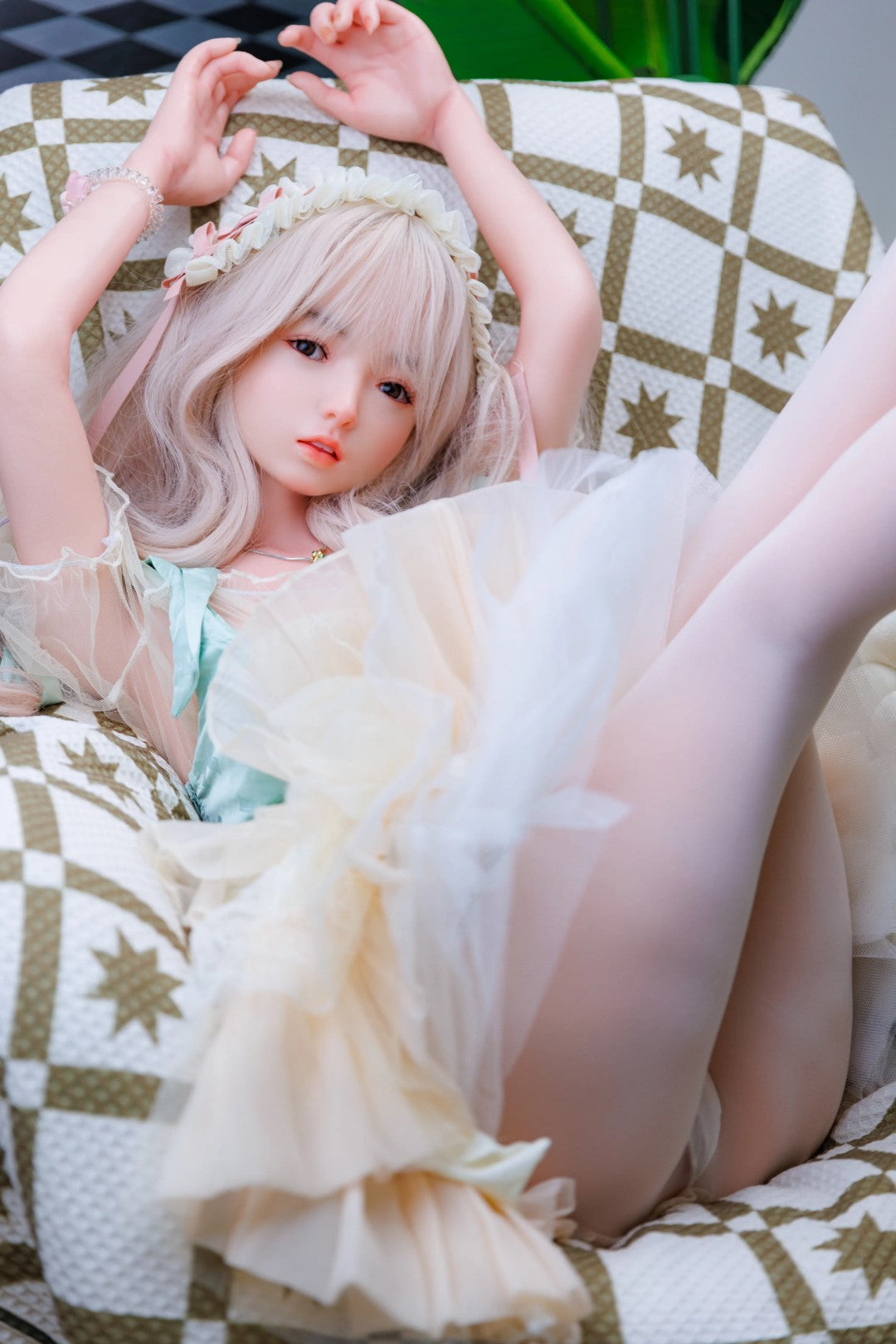 Sekso lėlė Qiaoxi (Tayu Doll 148 cm D-Cup ZC-10# silikonas)