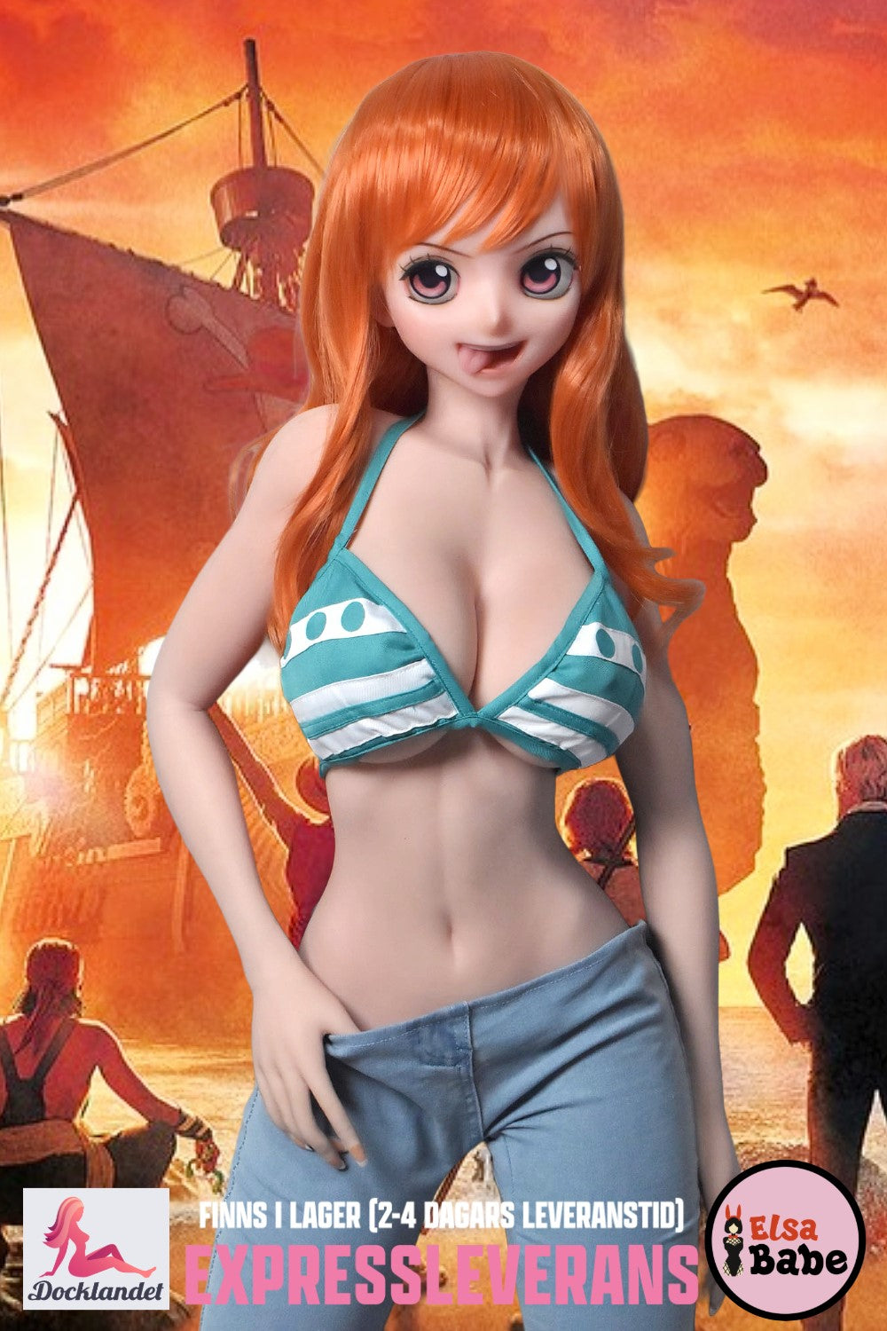 Nami Tsuruta Haruna Sex Doll (Elsa Babe 148 cm AHR003 silikonas) EXPRESS