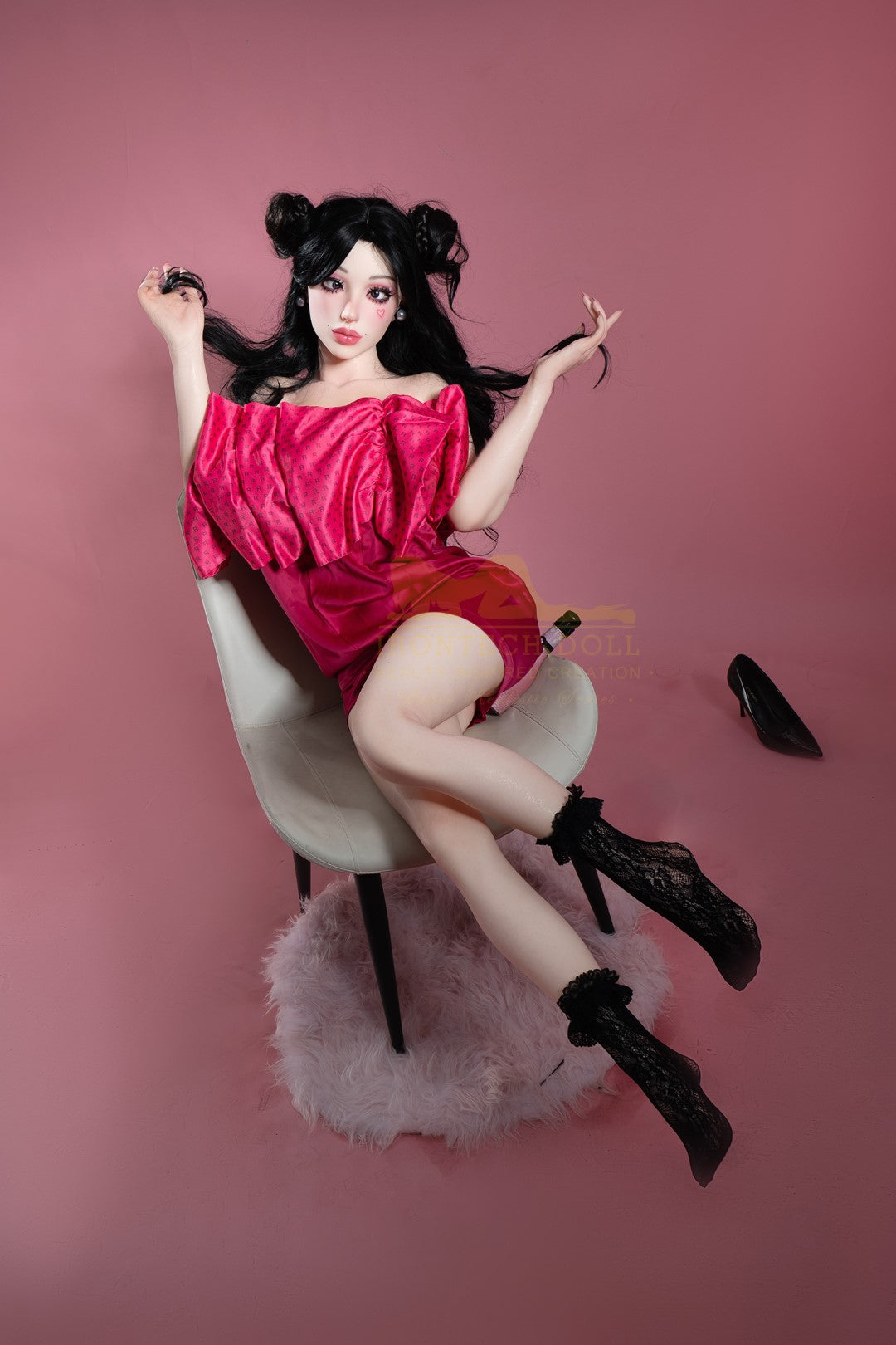 Sekso lėlė Bailey (Irontech Doll 158 cm H-puodelis B1 silikonas)