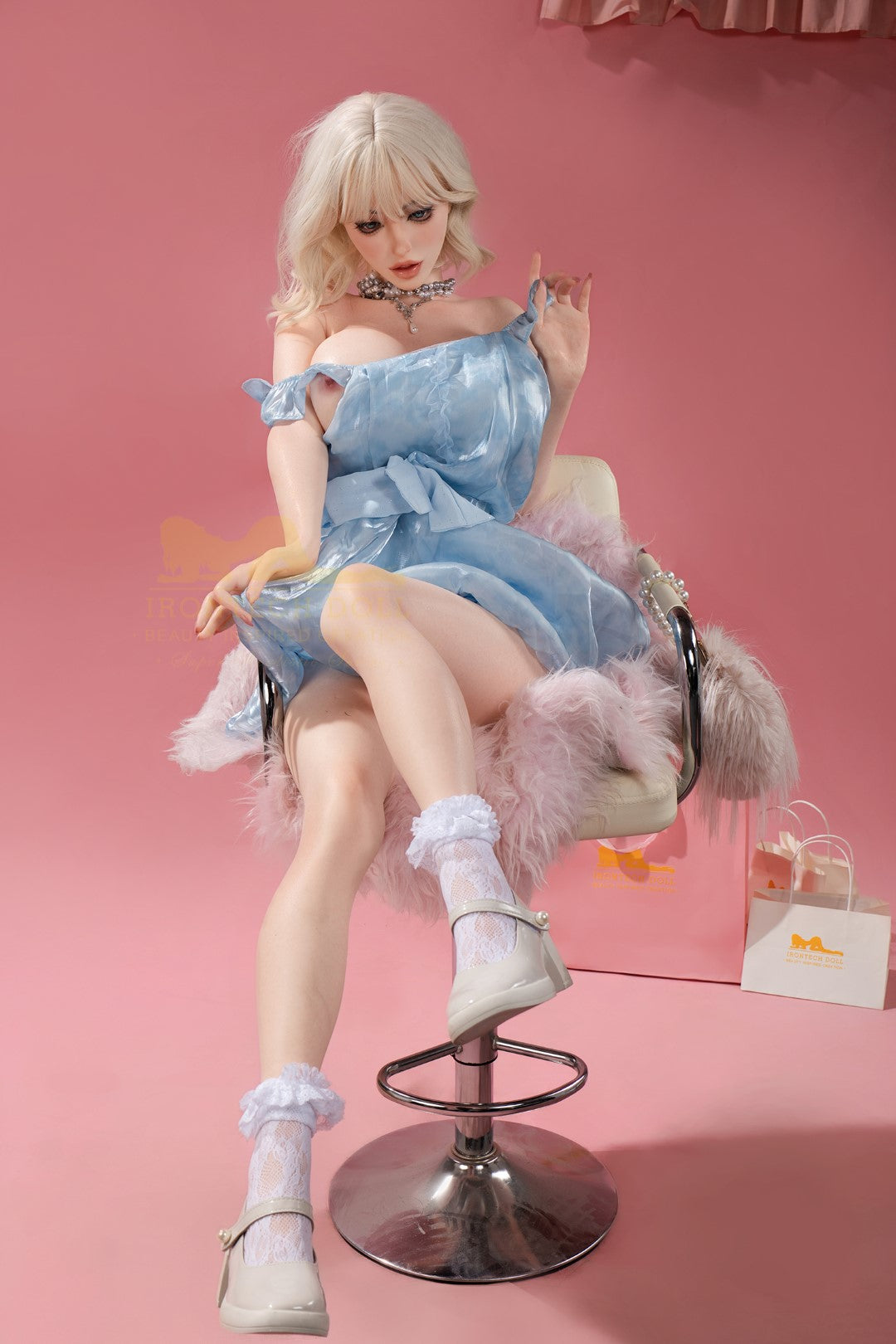 Sekso lėlė Vanessa (Irontech Doll 158 cm H-puodelis B2 silikoninis)