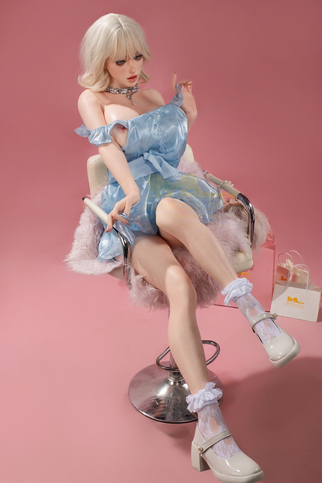 Sekso lėlė Vanessa (Irontech Doll 158 cm H-puodelis B2 silikoninis)
