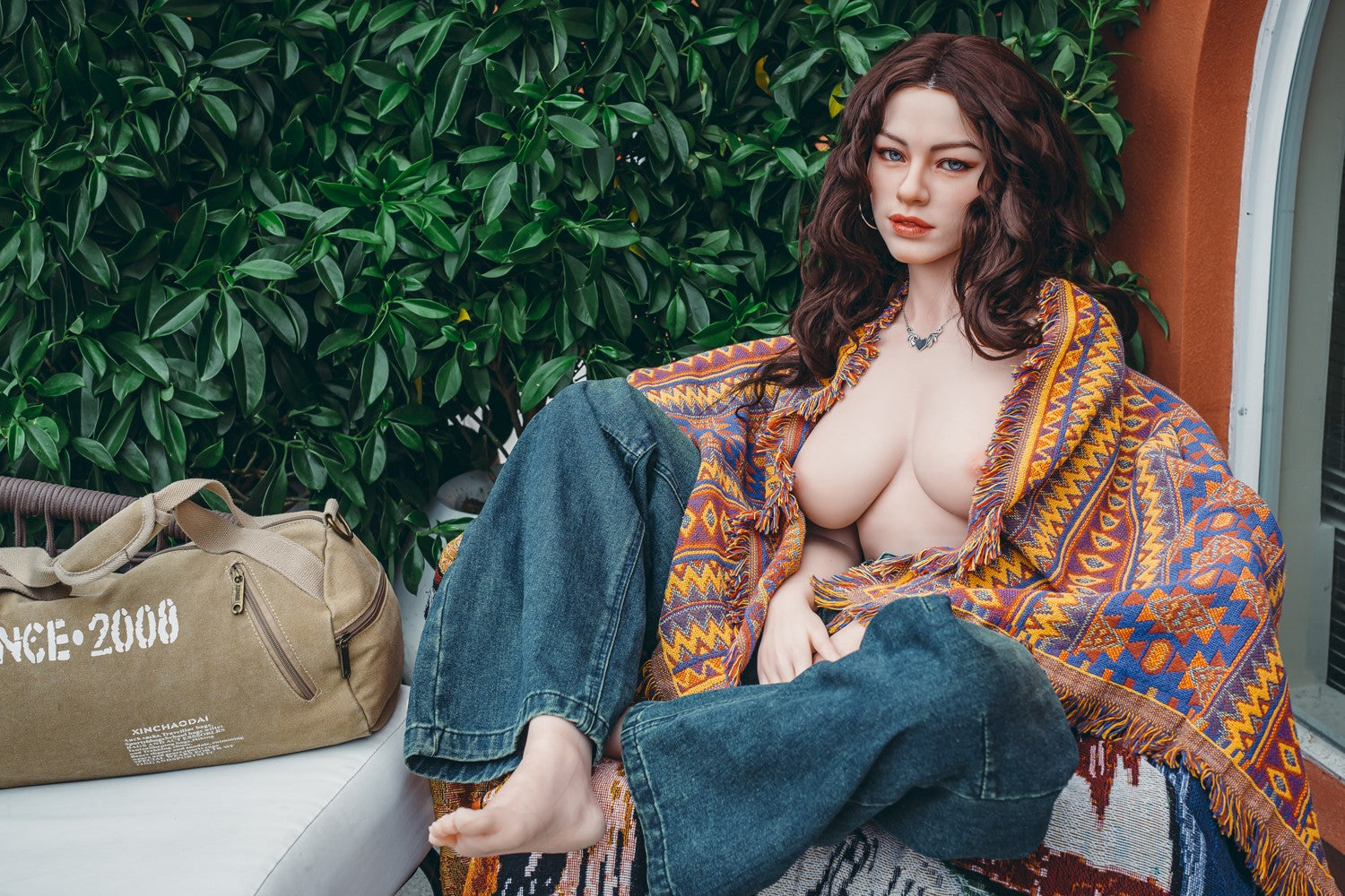 Sekso lėlė Pamela (Starpery 171 cm D puodelis TPE + silikonas)