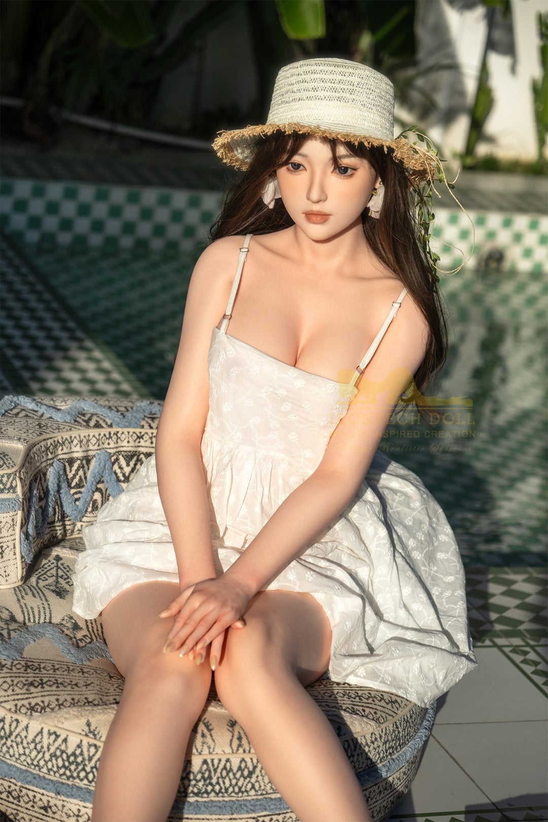 Lingnai Sex Doll (Irontech Doll 166 cm C-Cup G2 silikoninis)