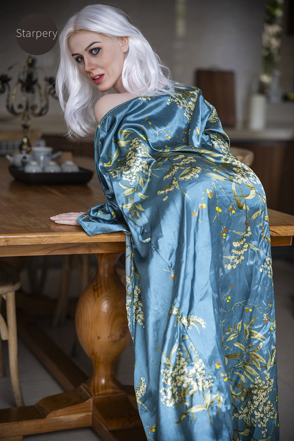 Sekso lėlė Lidija (Starpery 148 cm J-puodelis TPE + silikonas)